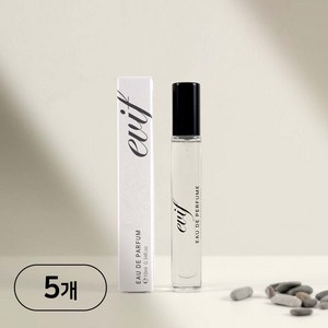 에뷔프 니치 향수 명품 수제 휴대용 오드퍼퓸, 01.블랑쉬(5개), 1세트, 10ml