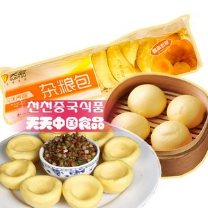 소검 자량보 잡곡꾸러미 옥수수빵 찐빵 호빵, 1개, 240g