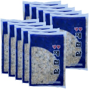 힘찬푸드 중국산 재첩살 500g, 10개