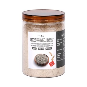 흑보리분말300g 보리가루 블랙푸드 선식 미숫가루, 볶은흑보리분말 300g, 300g, 1개