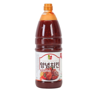 청우식품 양념치킨 순한맛 소스, 2.1kg, 6개