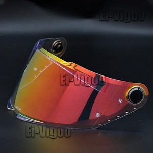MT THUNDER 4 SV STINGER 2 MT V 28B 교체용 헬멧 바이저 헬멧 쉴드 안경 고글 스크린 헬멧 부품 액세서리, Revo Red