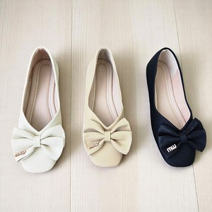 스타앤코 발편한 리본 플랫슈즈 데일리 모던