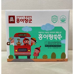 홍이장군 홍이랑쑥쑥 28p, 840ml, 1개