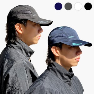 Aswel 거품가 없는 통기성 쿨 메쉬캡 야구모자 썬캡 여름 통풍 매쉬 볼캡 빅사이즈