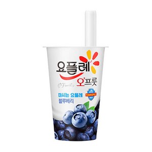 요플레 오프룻 블루베리 180ml 10개