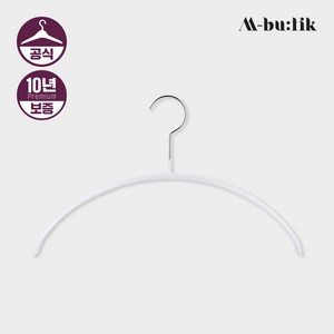 [M_40M]니트 가디건 논슬립 옷걸이 화이트 1입_엠부띠끄, 1개