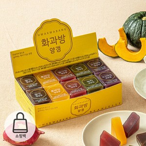 [화과방] 큐빅양갱 (40g x 30개입) + 쇼핑백, 1세트