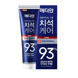 메디안 치석 케어 오리지널 치약, 90g, 12개