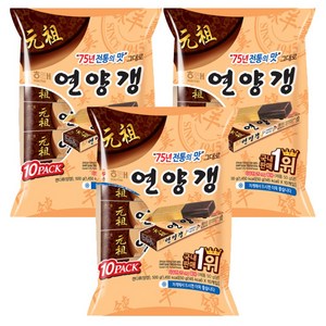 해태 연양갱, 500g, 3개