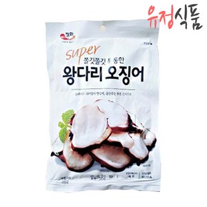 정화식품 슈퍼 쫄깃쫄깃 통통한 왕다리 오징어 45g, 10개