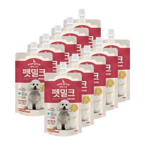 에버그로 펫밀크, 피부&모발, 150ml, 10개