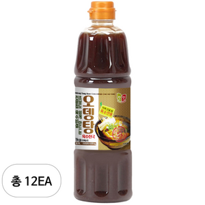 첫맛 오뎅탕 육수 진국, 1kg, 12개