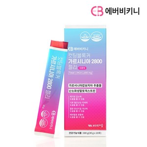 에버비키니 4중 복합기능성 컷팅블록커 가르시니아 2800 다이어트 식이섬유 젤리 10p, 300g, 1개