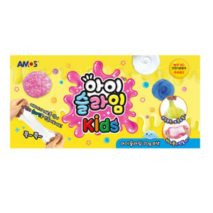 아모스 아이슬라임 Kids 70g x 8종 세트, 혼합색상, 560g, 1세트