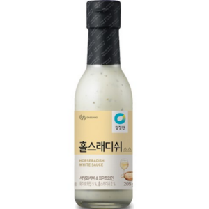 청정원 홀스래디쉬 소스, 205g, 1개