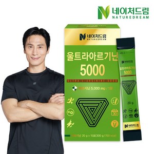 [정식판매처] 네이처드림 울트라 L아르기닌 5000 20g x 15포, 300g, 6개