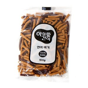 아침애간식 애견용 버거, 연어버거, 40개