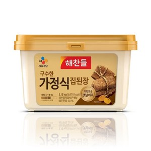 해찬들 구수한 가정식집 된장, 1개, 3.15kg