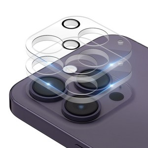 엑씨 카메라 보호필름 강화유리 2매, 1세트