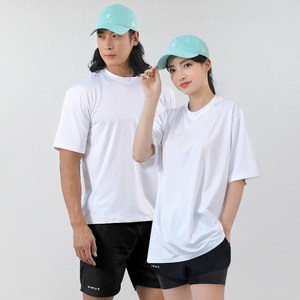 남여공용 커플 래쉬가드 반팔 오버핏 루즈핏 수영복 비치웨어 바캉스룩 상의