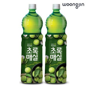 웅진 초록매실 과일주스 1.5L, 6개