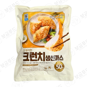 사조대림 크런치 생선까스800g 쌀가루가 들어가 더 바삭한, 800g, 2개