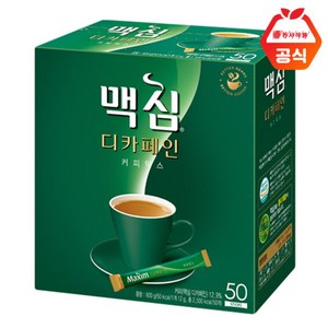 맥심 디카페인 커피믹스, 11.8g, 50개입, 1개