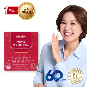 메노락토 프로바이오틱스, 30정, 1개