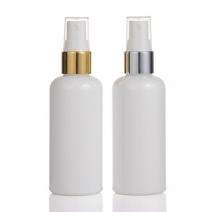 [10-25개묶음판매] 금속스프레이 20ml 30ml 50ml 60ml 75ml 80ml 100ml 스프레이공병 미스트용기 허브스프레이공병, 100ml 백색용기, 실버캡, 10개