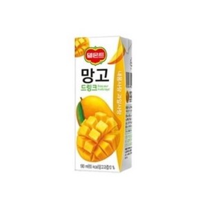 델몬트 망고 드링크 190ml, 48개