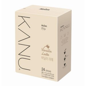 카누 바닐라 라떼(17.3g*24T/동서식품), 17.3g, 1개, 24개입
