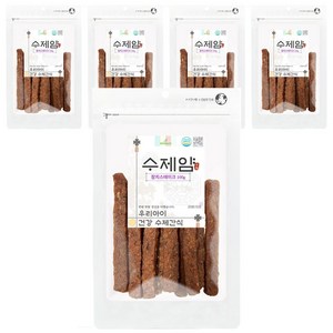 펫루트 강아지 우리아이 건강 수제얌 간식 참치 스테이크 100g, 5개