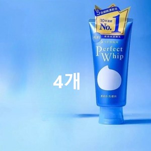 센카 퍼펙트 휩 클렌징 폼, 120g, 4개