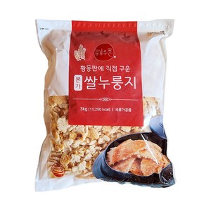 황동판에 직접 구운 쌀 누룽지, 3kg, 3개