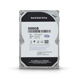 [SEBAP] Amigos HDD 500GB SM1050RS (3.5HDD/ SATA3/ 7200pm/ 32MB/ PMR/ 리퍼비시), 단일옵션, 1개