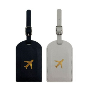 어미닛데이 여행용 캐리어 가죽 네임택 2p