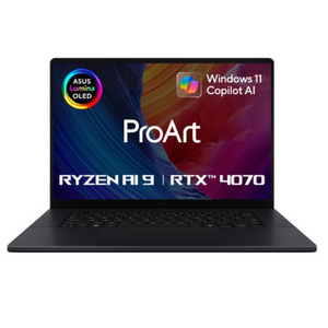 에이수스 2024 프로아트 P16 라이젠9 라이젠 AI 300시리즈 지포스 RTX 4070, 나노 블랙, H7606WI-ME140X, 1TB, 32GB, WIN11 Po