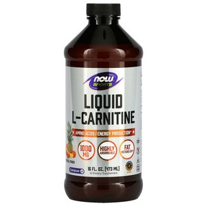 나우푸드 리퀴드 L-카르니틴 1000mg 트로피컬 펀치 비건, 473ml, 1개