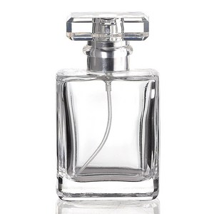 카타니아 실버캡 50ml 향수병 스크류타입 공병 용기 만들기 재료 퍼퓸 스프레이 유리 DIY, 1개