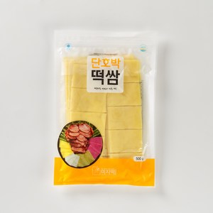 [미지] 단호박떡쌈 국내산쌀가루, 1개, 500g