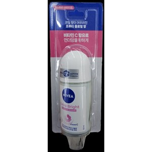 니베아 데오드란트 롤온 엑스트라 브라이트, 50ml, 3개