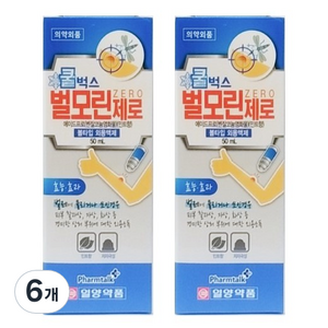 일양약품 쿨벅스 벌모린 제로 50ml, 6개