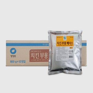 대상 청정원 치킨 부용베이스 800g X 12개 1박스