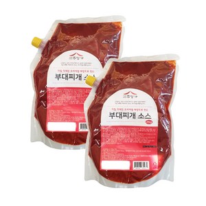 고추명가 부대찌개 소스 2kg x 2개