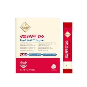 로얄 카무트 효소 x30포 (90g), 1개, 90g