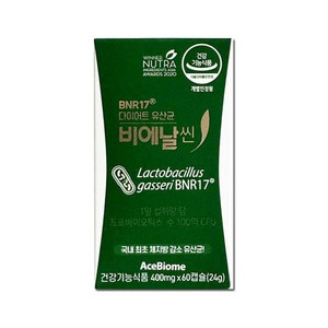 비에날17 비에날씬 다이어트 유산균 캡슐, 60정, 1개