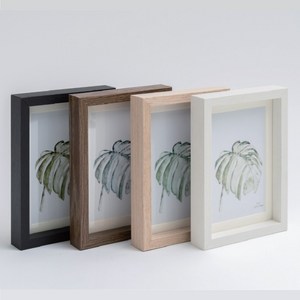 아트프레임 인테리어 유리액자, 오크