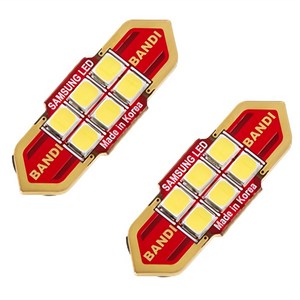 반디 31mm 차량용 LED 실내등, 2개, 컨텐츠참조