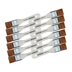 페인트붓 백붓 빽붓 주황색털 1호 12개 세트 페인트브러쉬 부드러운 인조모털 수성붓 유성붓 페인팅붓 페인팅브러쉬 페인트칠하는도구